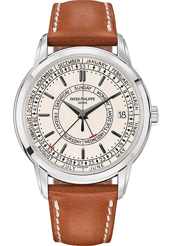 Patek Philippe Complications Calatrava Weekly Calendar - Steel - Silvery Opaline Dial