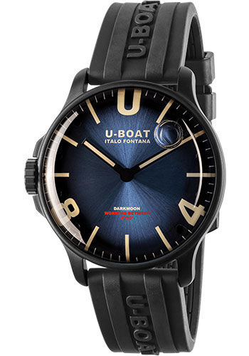 U-Boat Darkmoon 44mm Blue IPB Soleil Watch