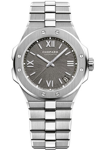 Chopard Alpine Eagle Watch - 41.00 mm Steel Case - Gray Dial