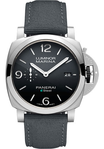 Panerai Luminor Marina eSteel™ Grigio Roccia - 44mm Brushed Esteel Case - Polished Grey Gradient Esteel™ Dial
