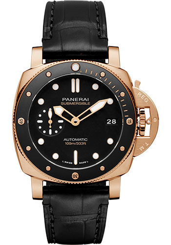 Panerai Submersible - 42mm - Brushed Goldtech