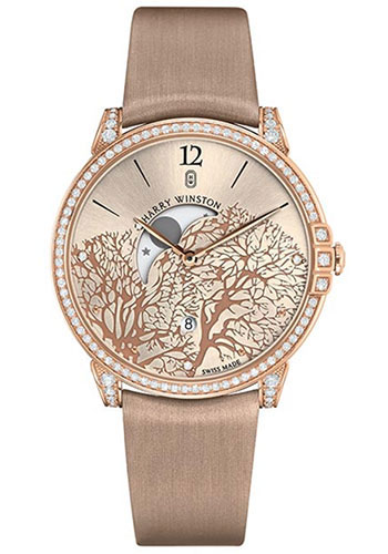 Harry Winston Midnight Moon Phase Watch