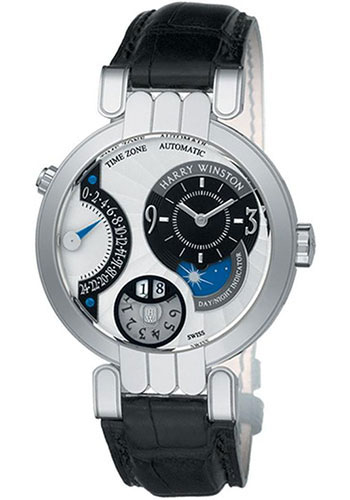 Harry Winston Premier Excenter Timezone Watch