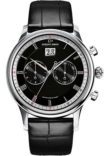 Jaquet Droz Chrono Grande Date Black Opaline Watch