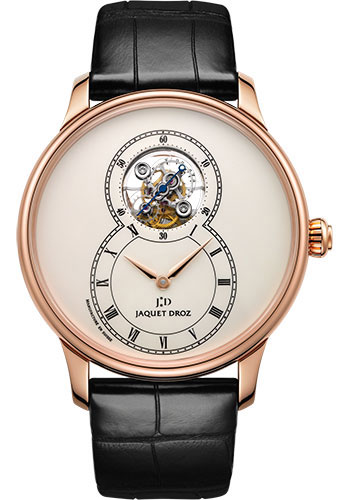 Jaquet Droz Grande Seconde Tourbillon Ivory Enamel Watch