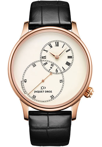 Jaquet Droz Grande Seconde Off-Centered Ivory Enamel Watch
