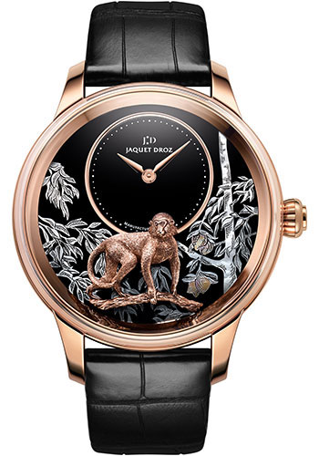Jaquet Droz Les Ateliers D'Art Petite Heure Minute Relief Monkey Limited Edition of 28 Watch