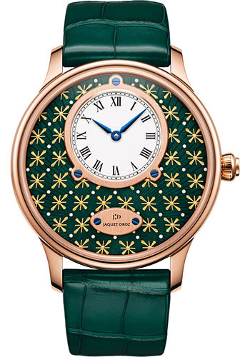 Jaquet Droz Les Ateliers D'Art Petite Heure Minute Paillonnee Limited Edition of 8 Watch