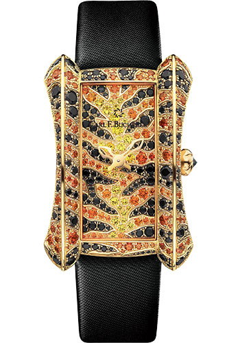 Carl F. Bucherer Alacria Wildcat Limited Edition of 25 Watch - Yellow Gold Case - Yellow Gold Dial