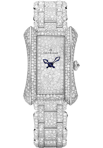 Carl F. Bucherer Alacria Swan Limited Edition of 88 Watch - 26.5 x 38 mm White Gold Case - Diamond Bezel - Carl F. Bucherer Alacria Swan Limited Edition Of 88 Watch
